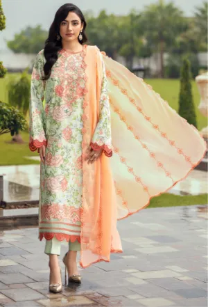 Diva By Humdum Unstitched 3 Piece Emb Karandi Collection'2024-D-03