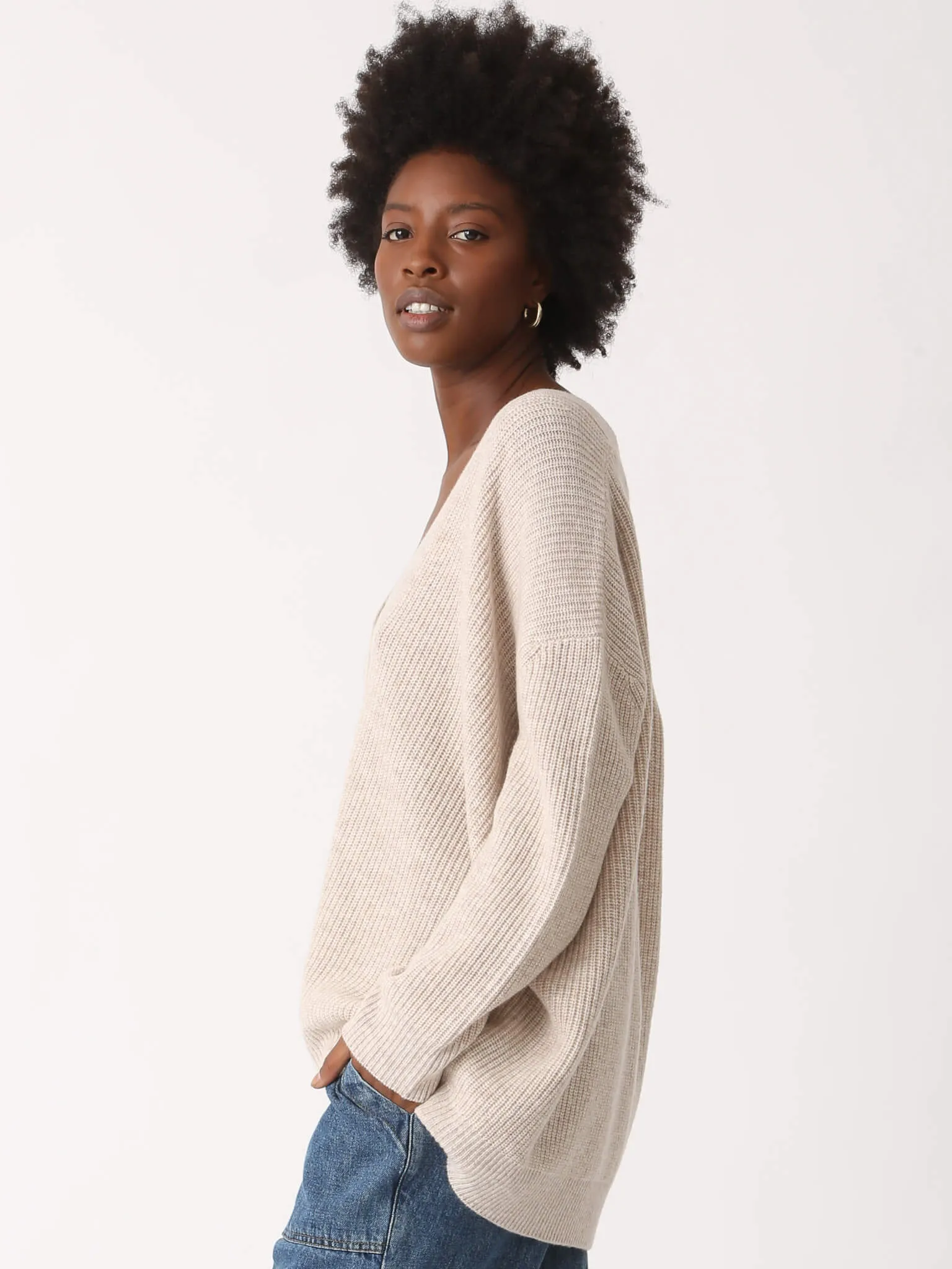 Everyday Cardigan - Oatmeal Heather