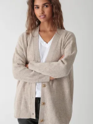 Everyday Cardigan - Oatmeal Heather