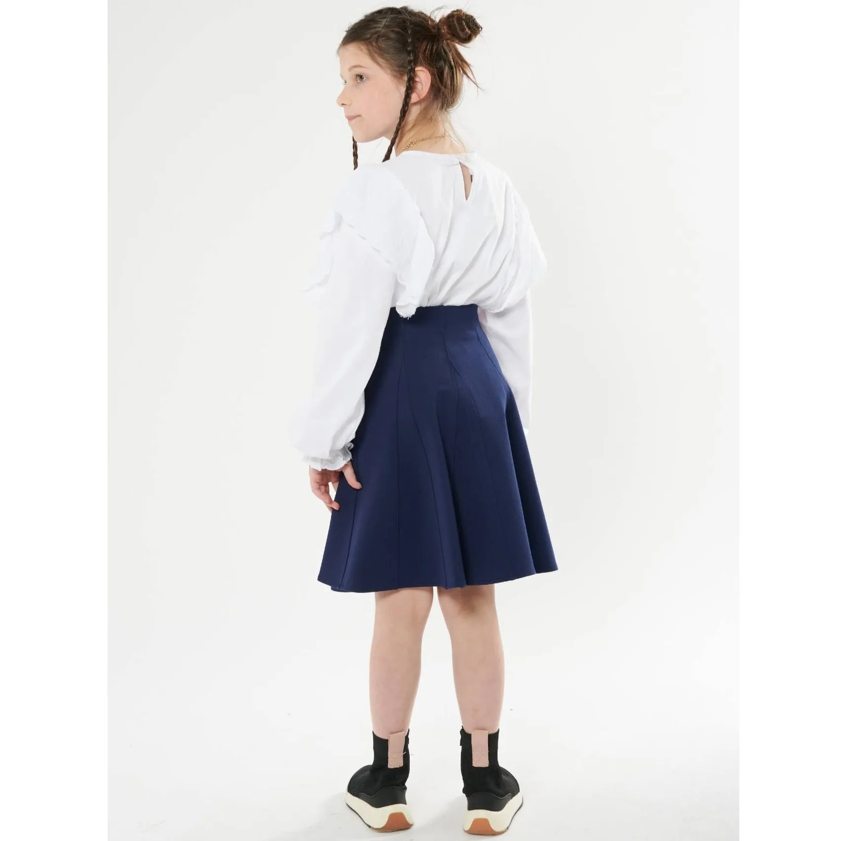 Girls Split Panel Skirt