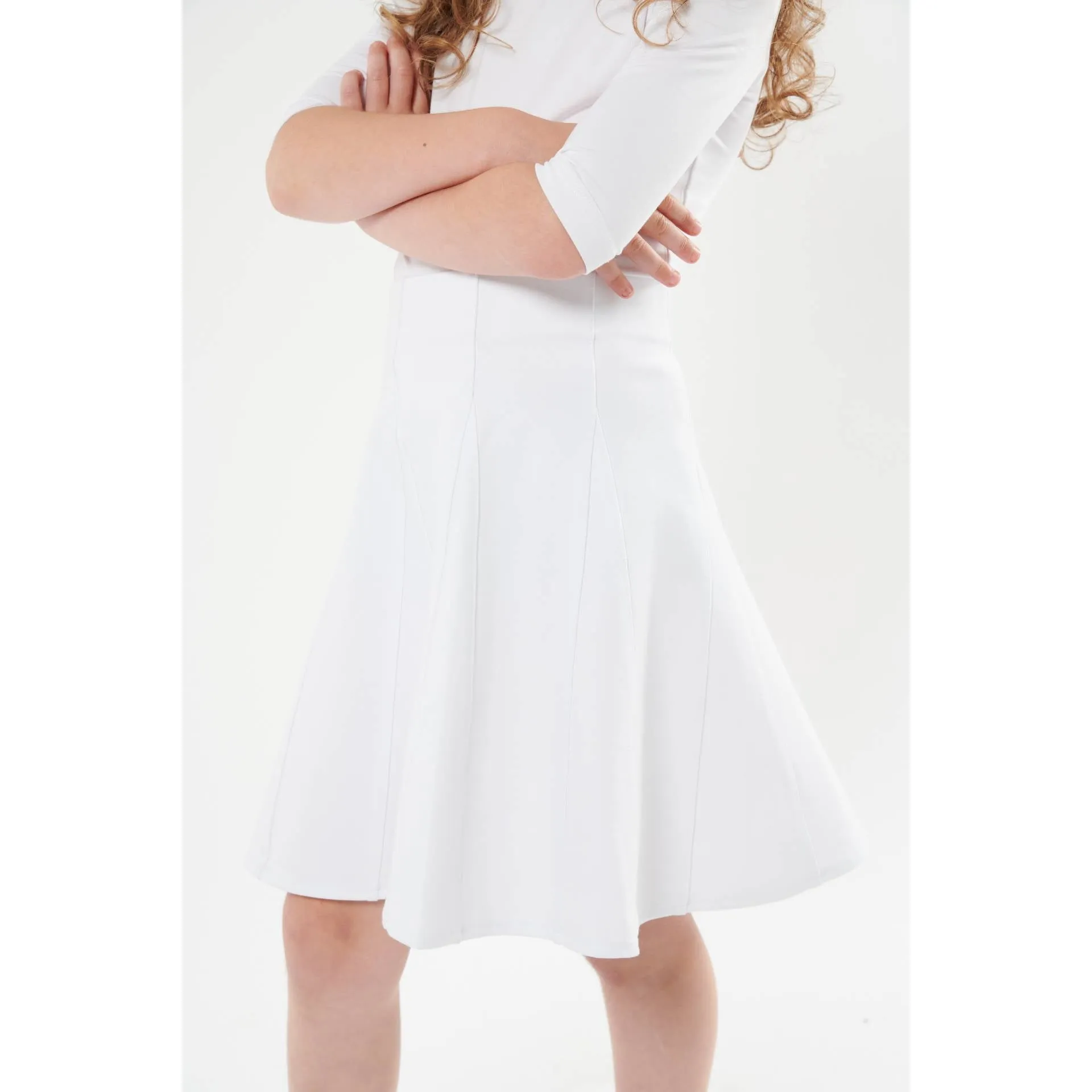 Girls Split Panel Skirt