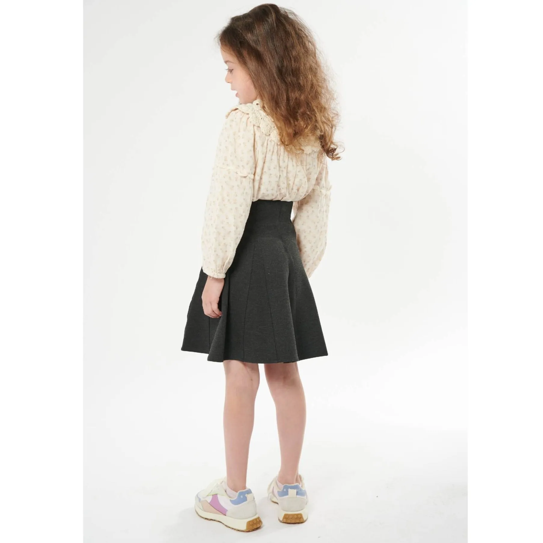 Girls Split Panel Skirt