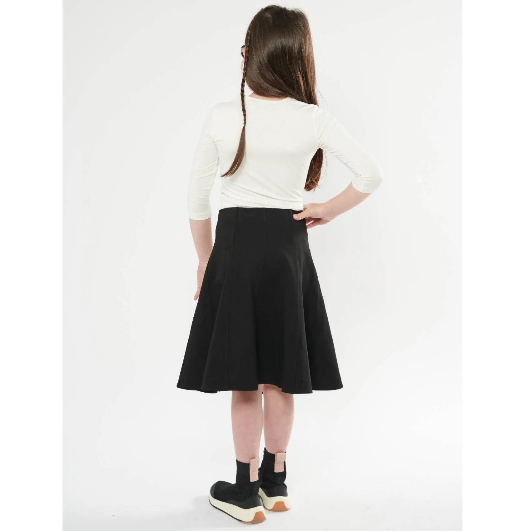 Girls Split Panel Skirt