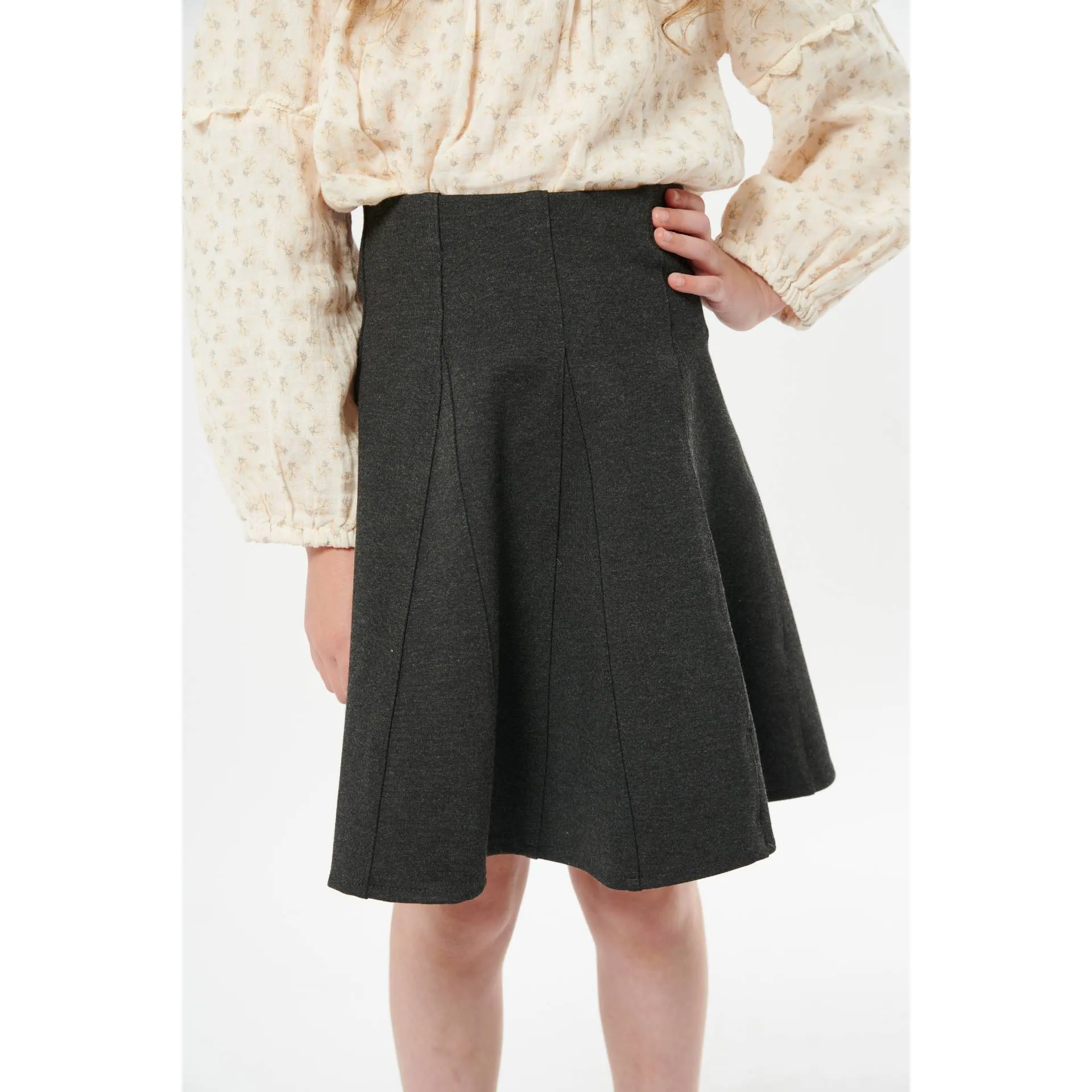 Girls Split Panel Skirt