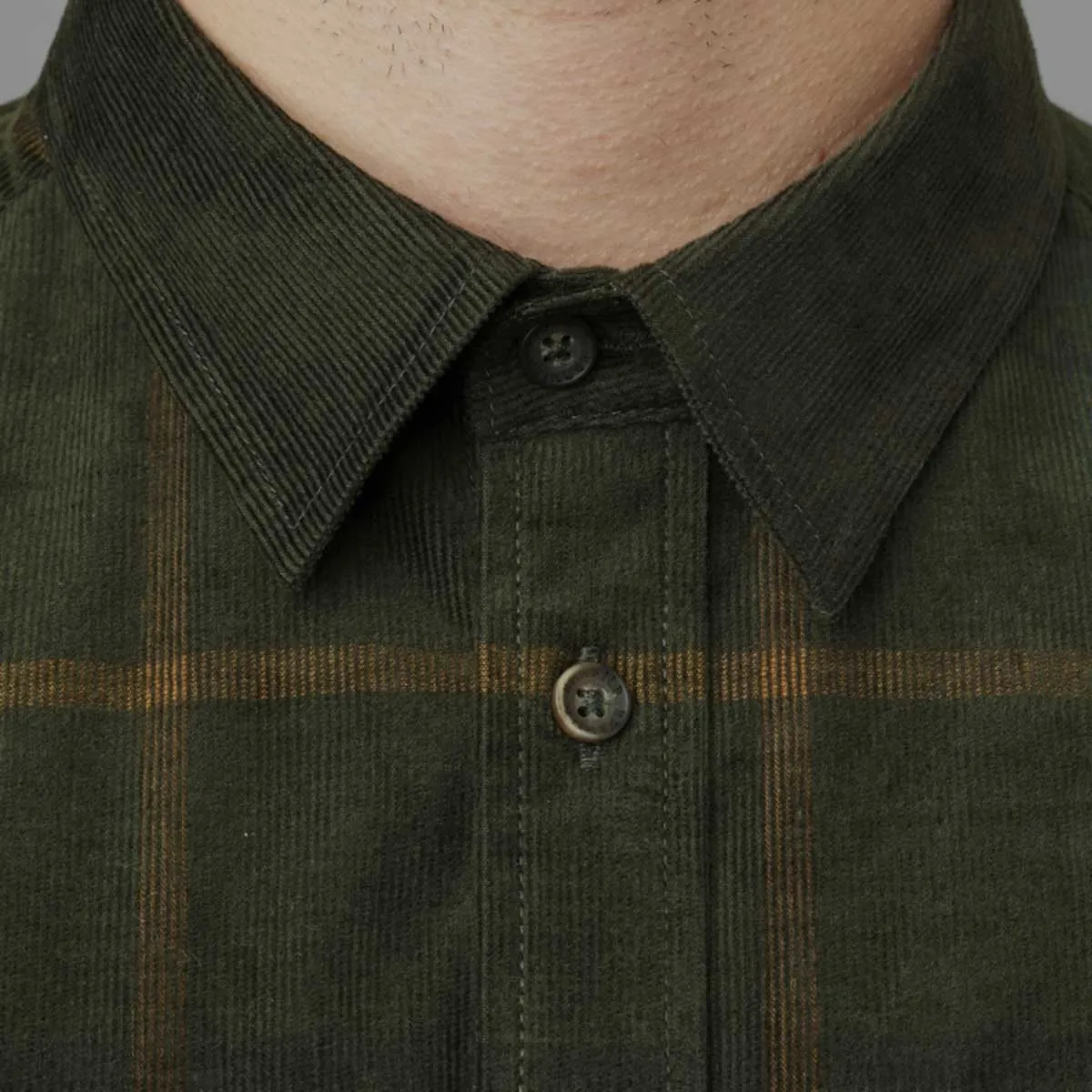 Harkila Kaldfjord Corduroy Check Shirt