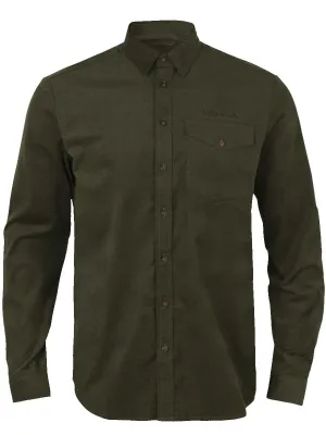 HARKILA Kaldfjord Corduroy Shirt - Mens - Willow Green