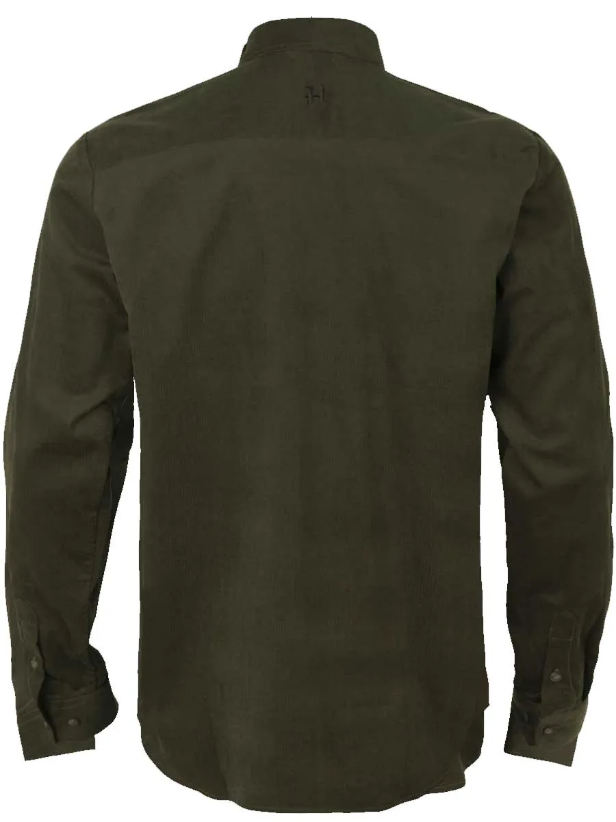 HARKILA Kaldfjord Corduroy Shirt - Mens - Willow Green