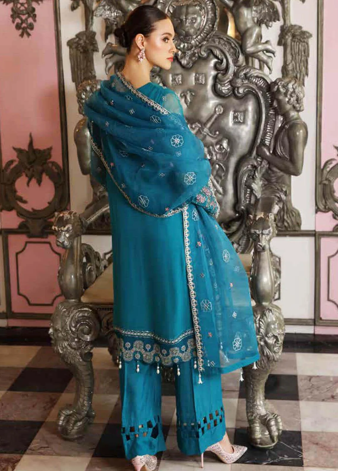 Jannan Embroidered Chiffon Collection Vol-3 – JL-22