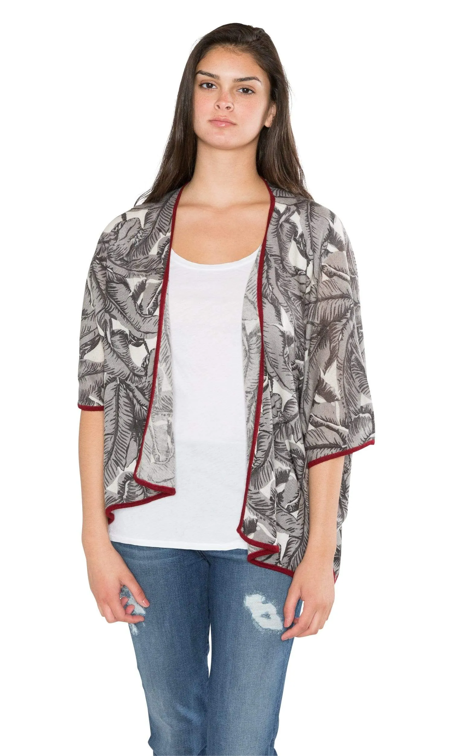 Knitwit Kimono Cardigan Light Cashmere