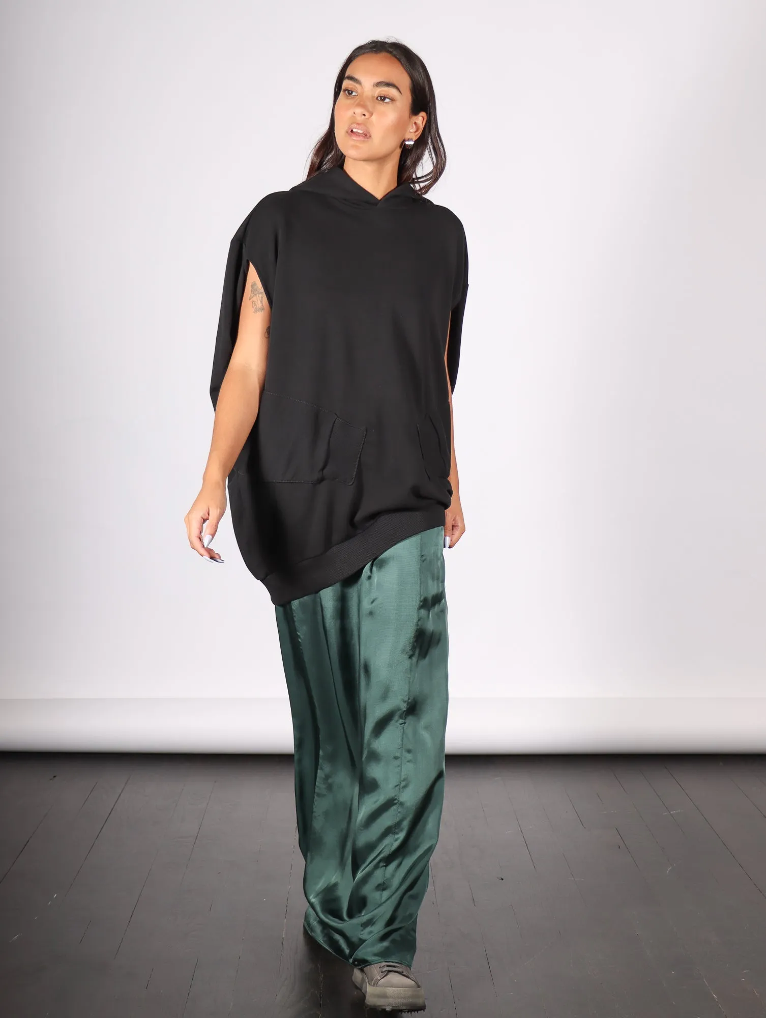 Long Skirt in Green by MM6 Maison Margiela