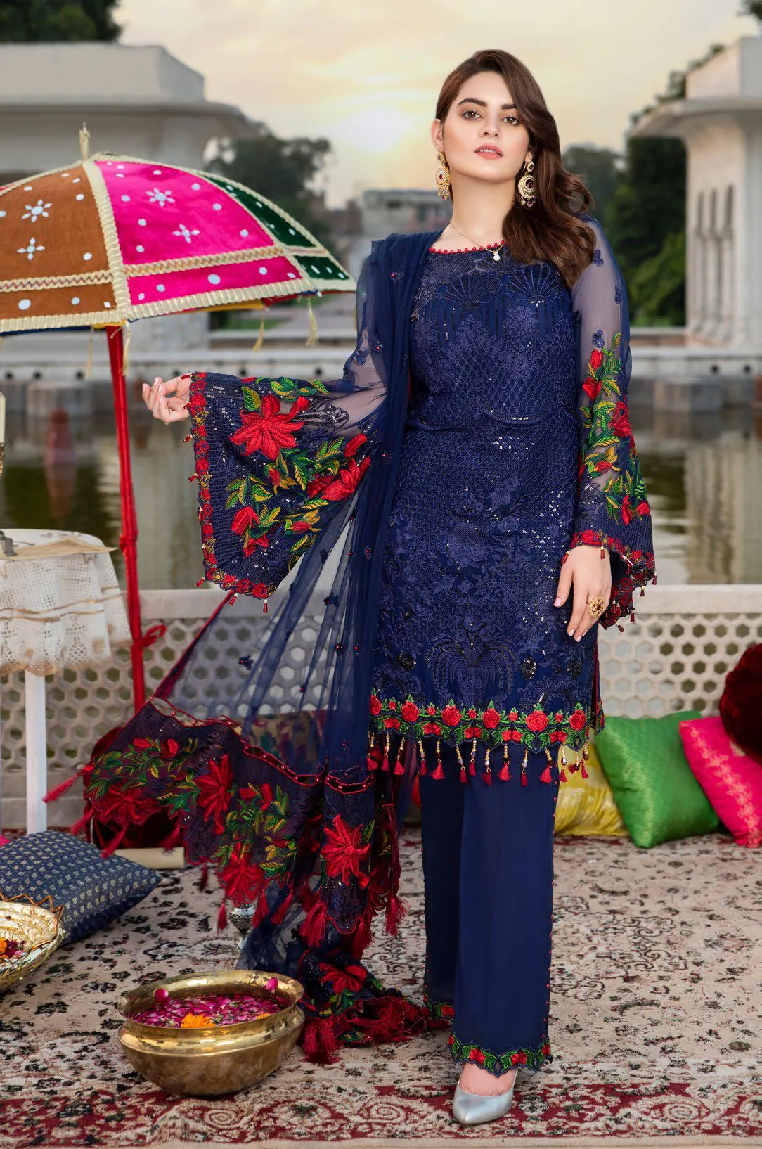 Maryam's Premium Luxury Embroidered Collection Vol-4 2019 – MP-138