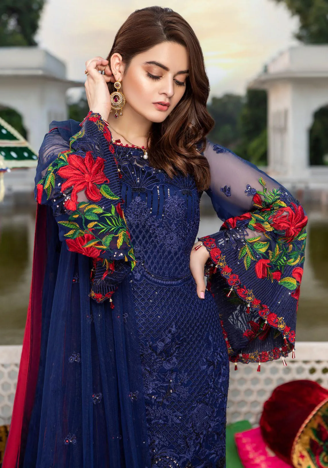 Maryam's Premium Luxury Embroidered Collection Vol-4 2019 – MP-138