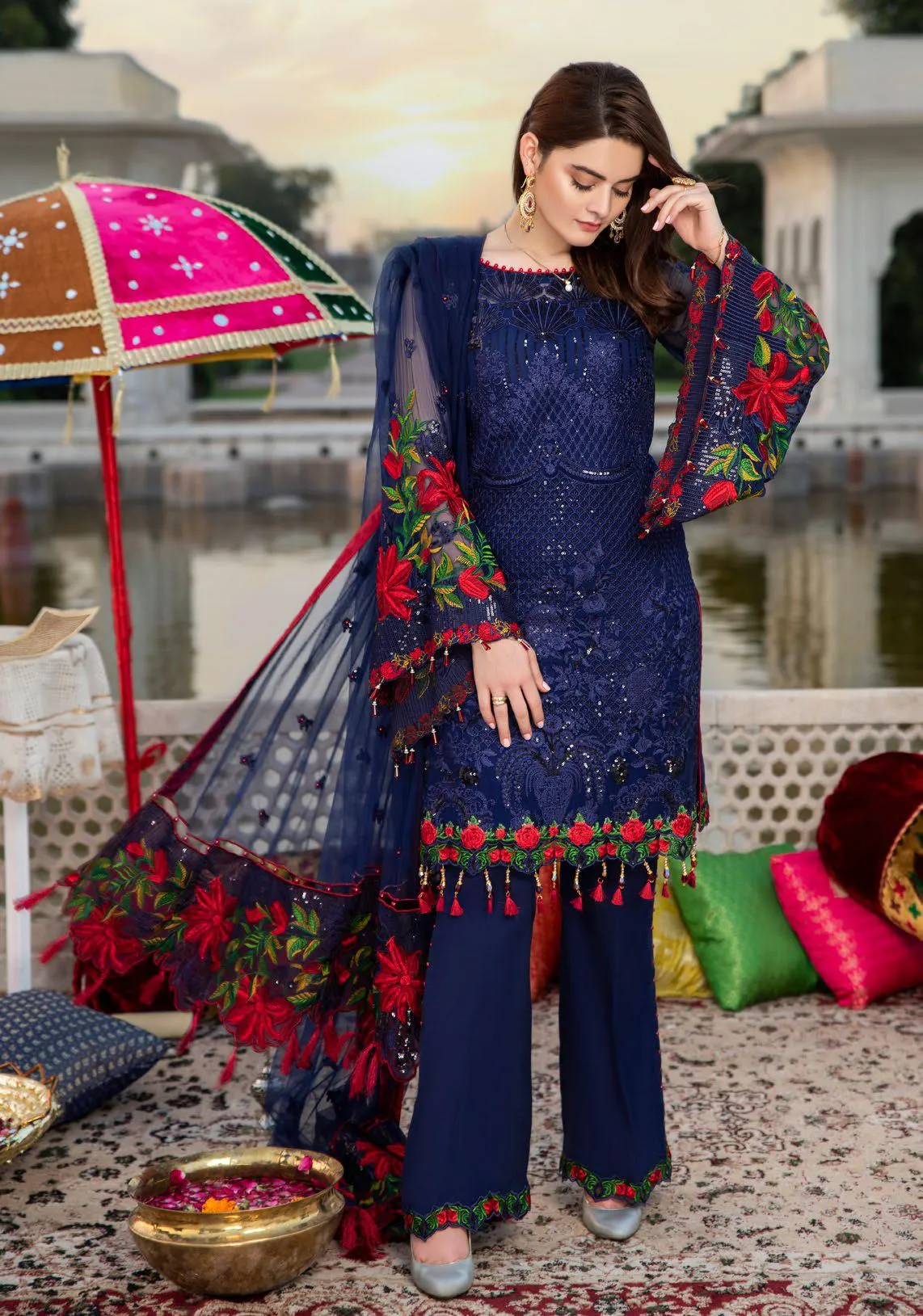 Maryam's Premium Luxury Embroidered Collection Vol-4 2019 – MP-138