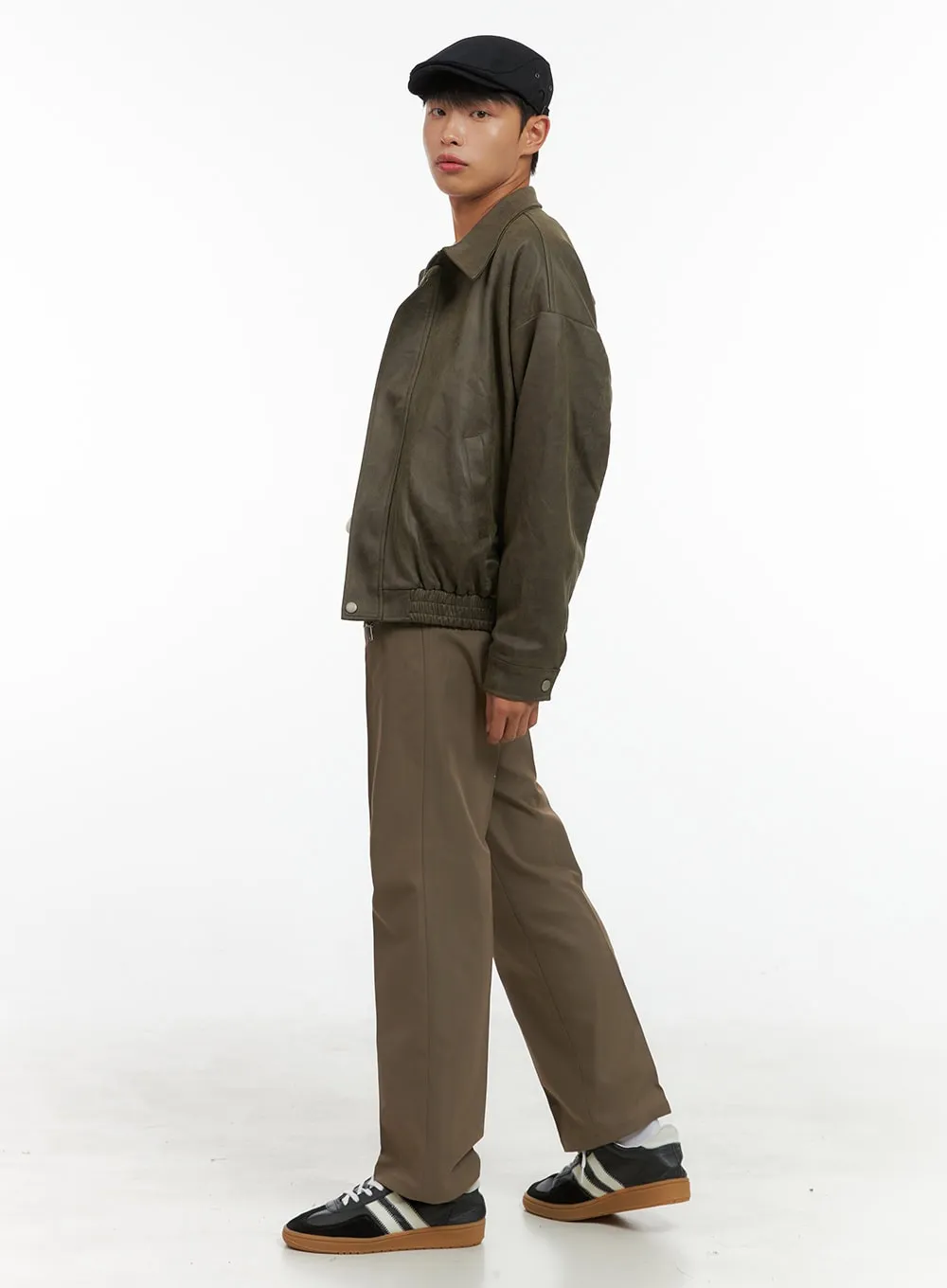 Men's Classic Straight Leg Trousers IS420