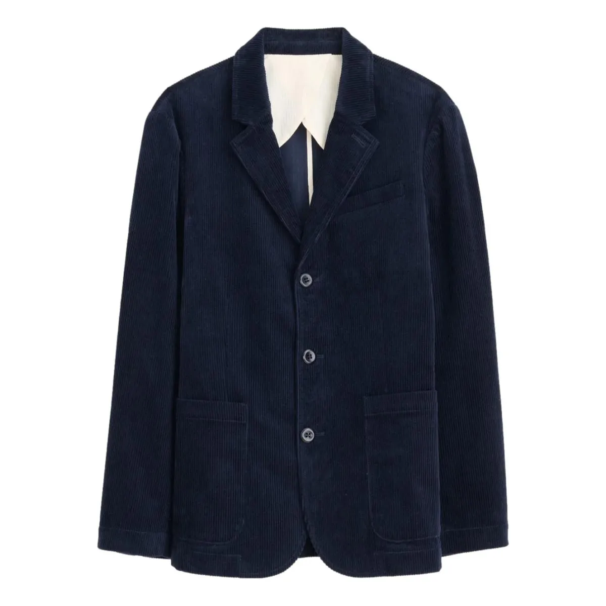 Mill Blazer Dark Navy Corduroy