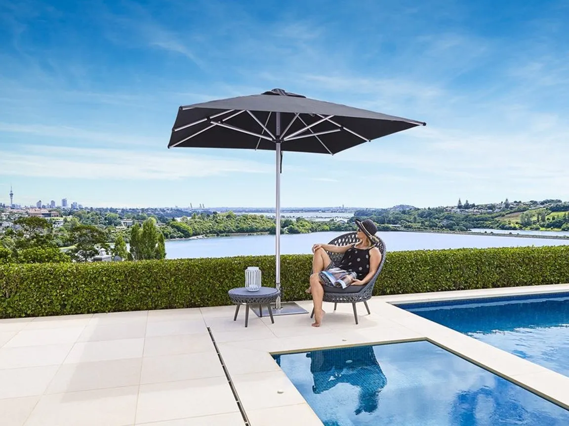 Monaco 2.5m Square Patio Umbrella