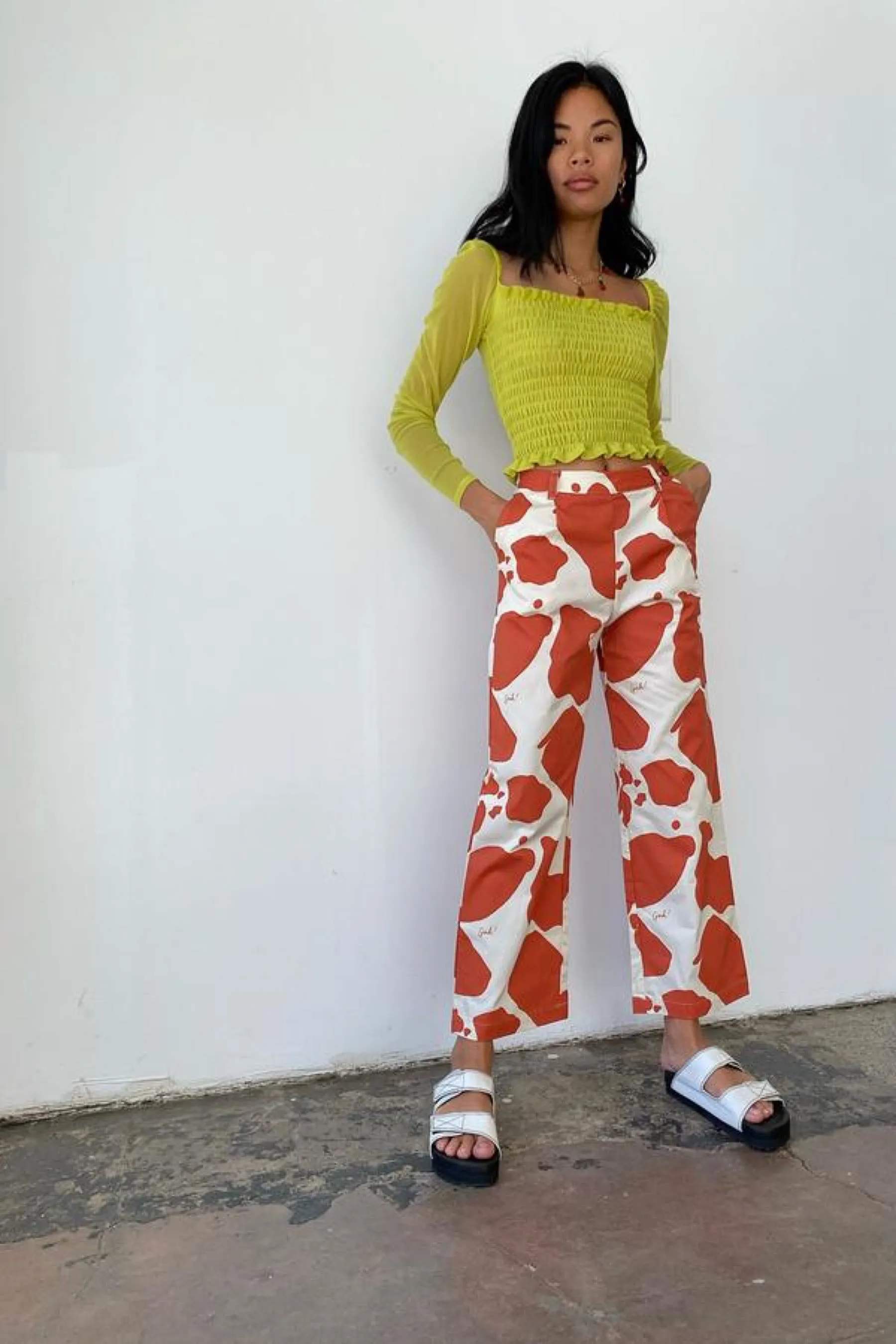 Moo Print Melinda Trouser