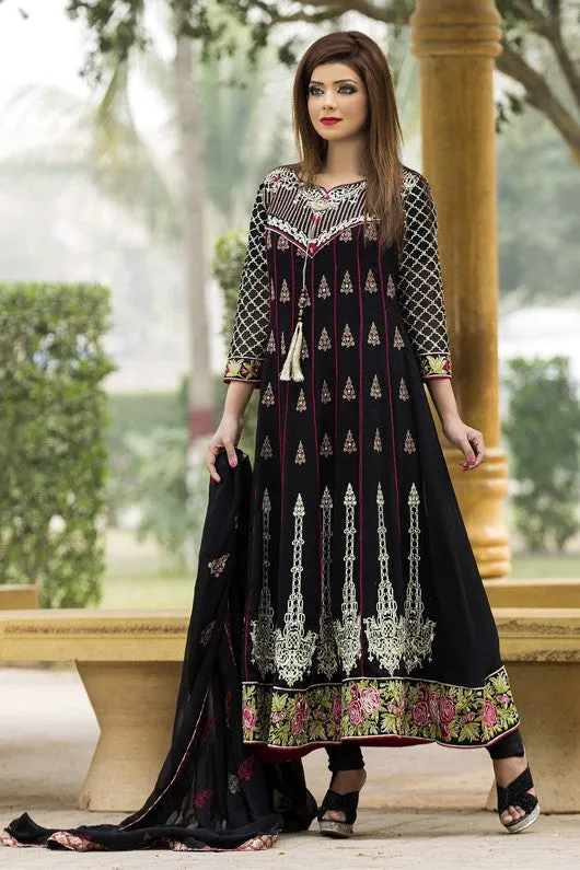 MTF Embroidered Chiffon Collection 2017 – Design 3