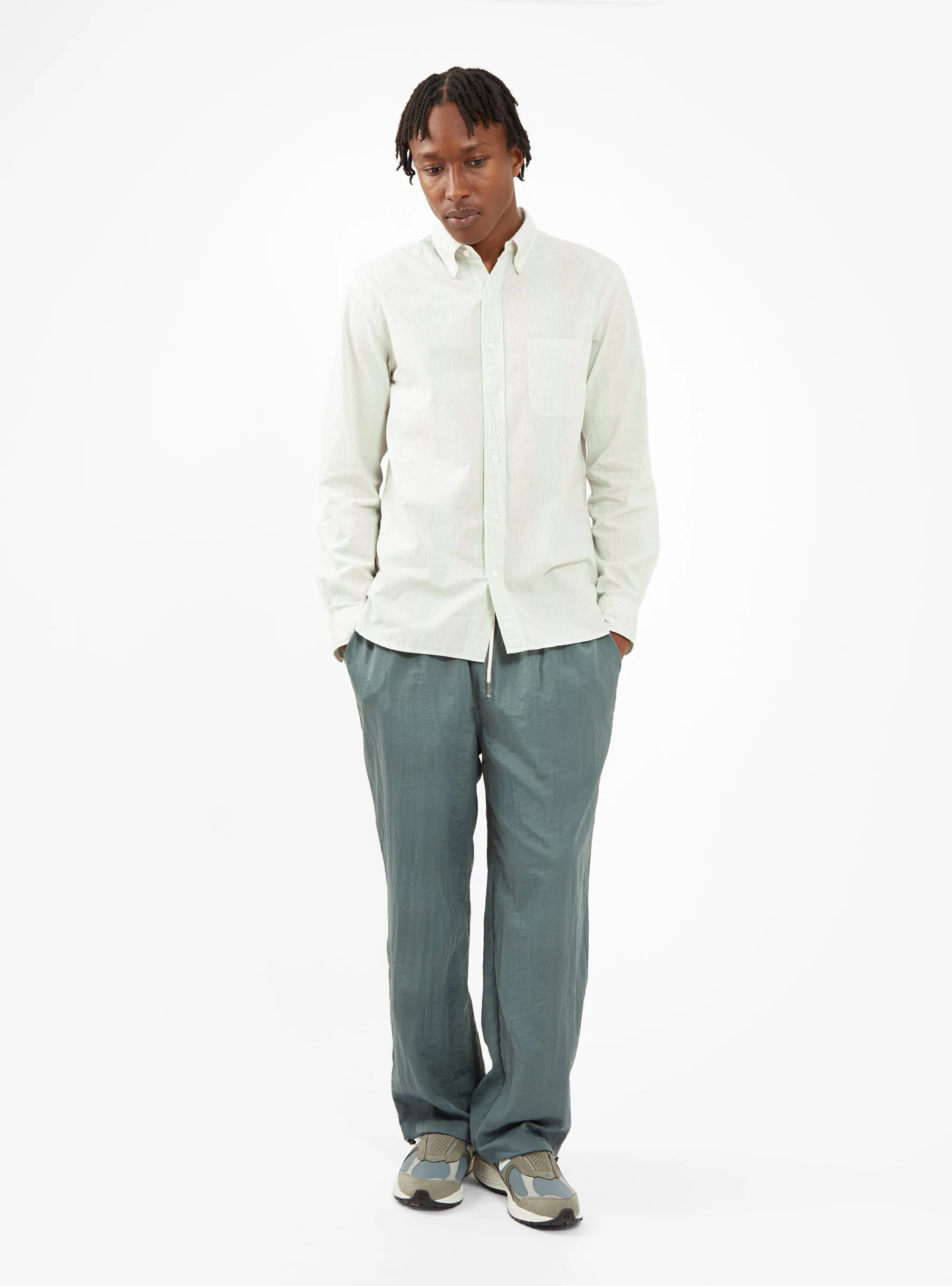 Nylon Trousers Airforce Blue