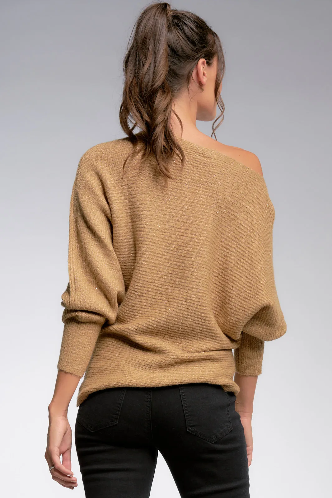 Off-The-Shoulder Sweater