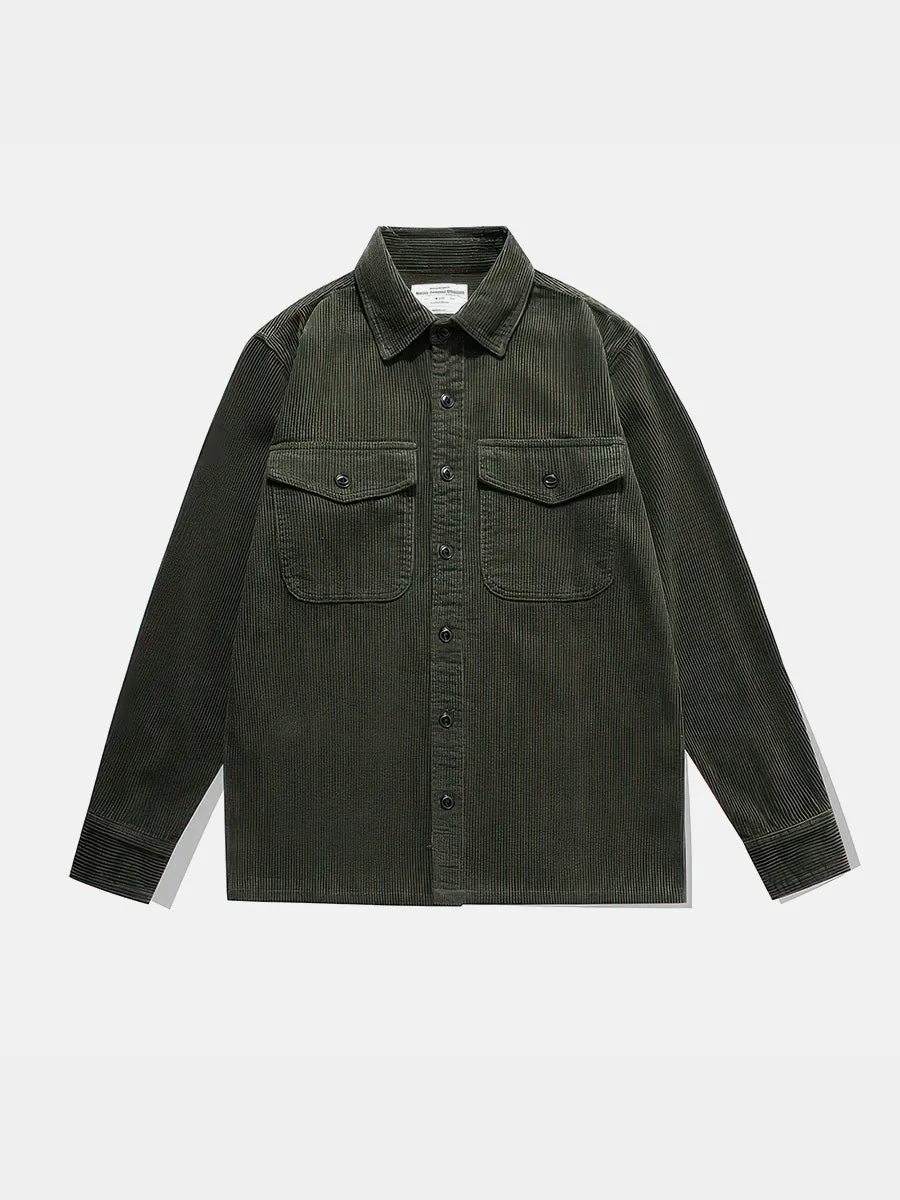 Officer's Corduroy Shirt