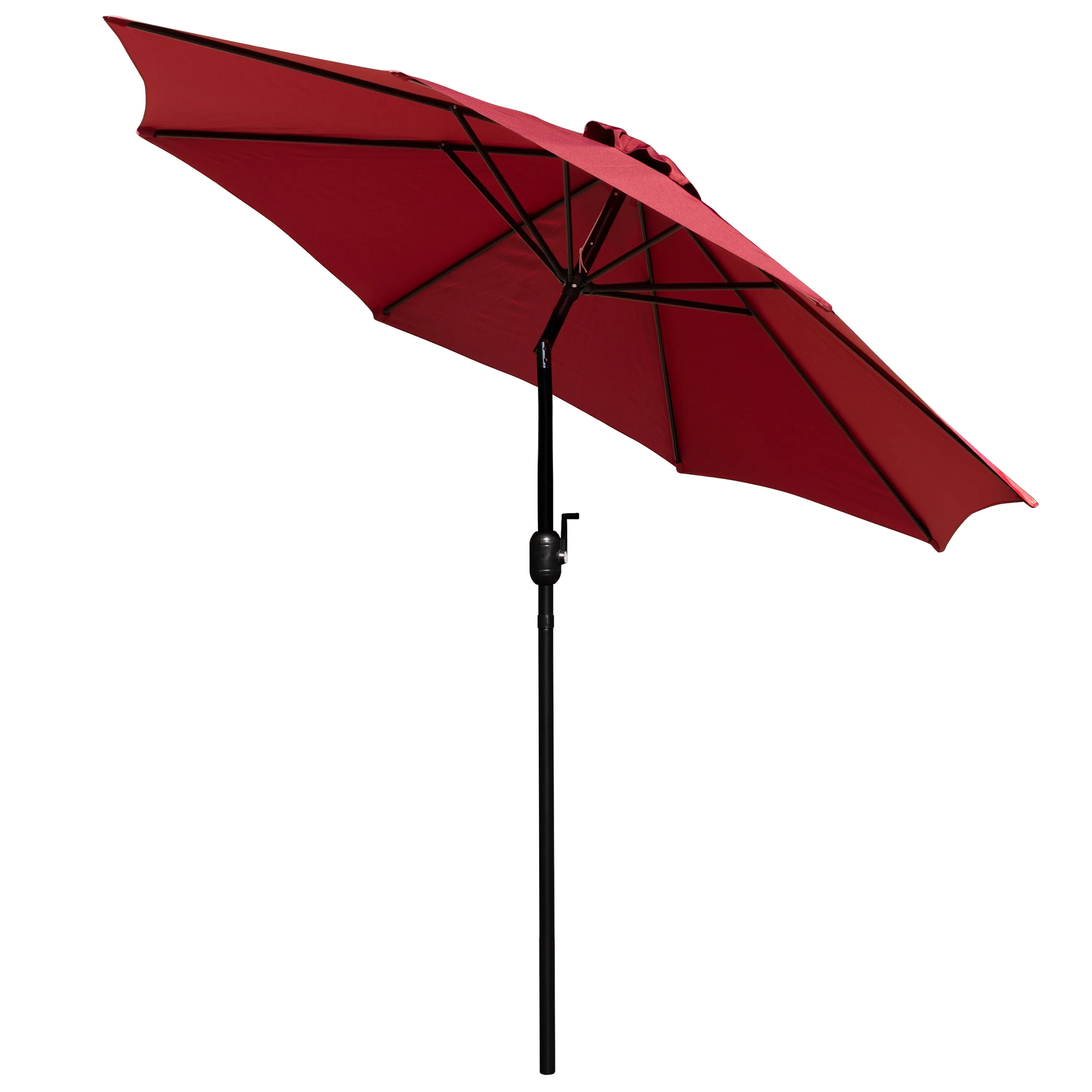 Red 9 FT Round Patio Umbrella GM-402003-RED-GG