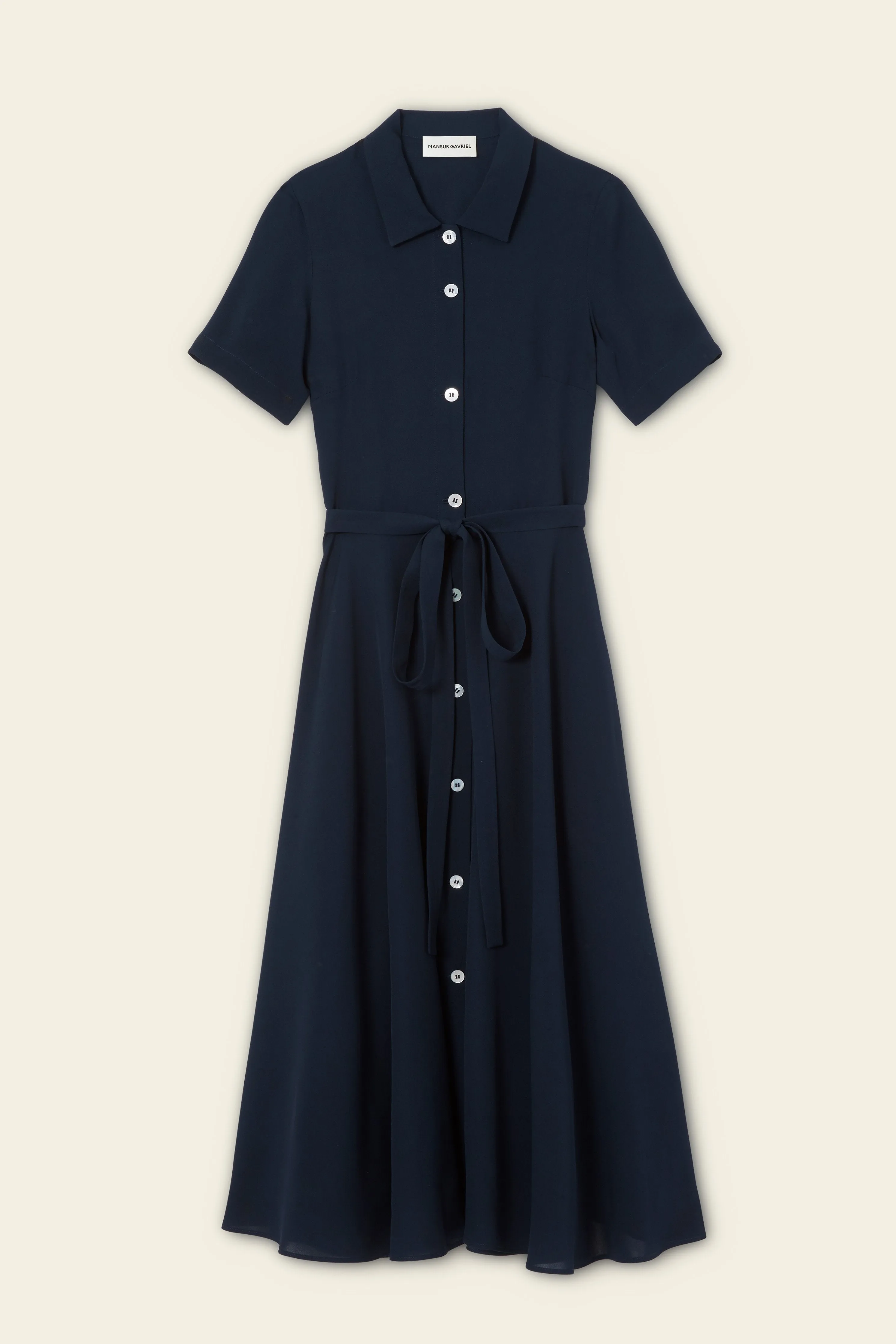 Shirt Dress - Blu