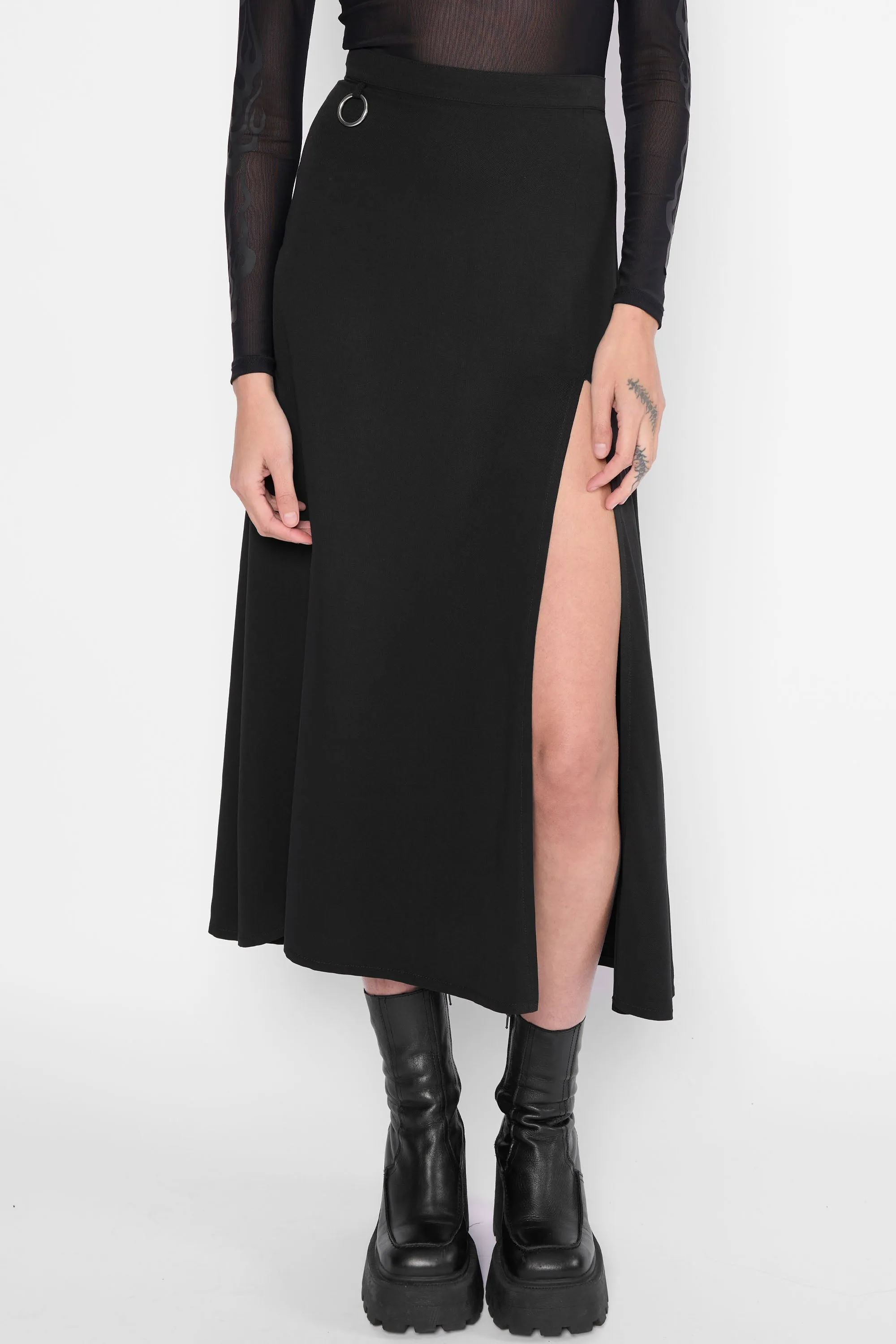 Sofia O-Ring Split Skirt