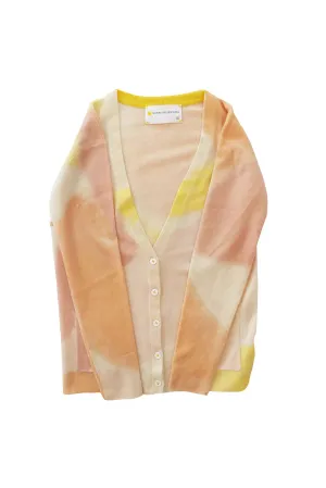 The Melvin Wonderblocks Cashmere Cardigan, Bubble Pink