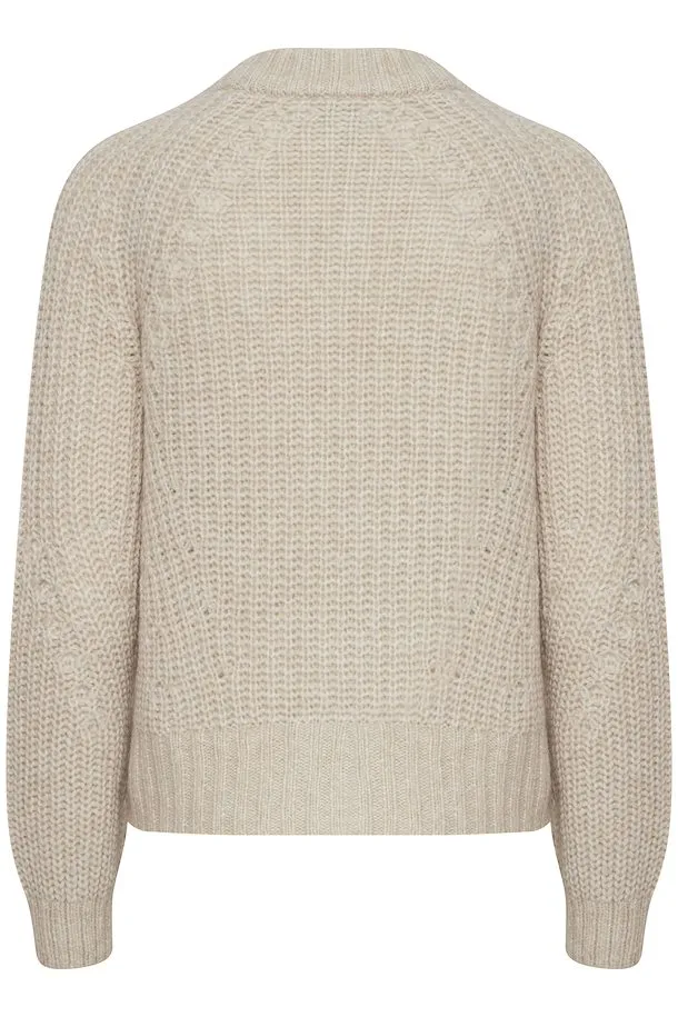 The Oaks Cardigan - Cement Melange