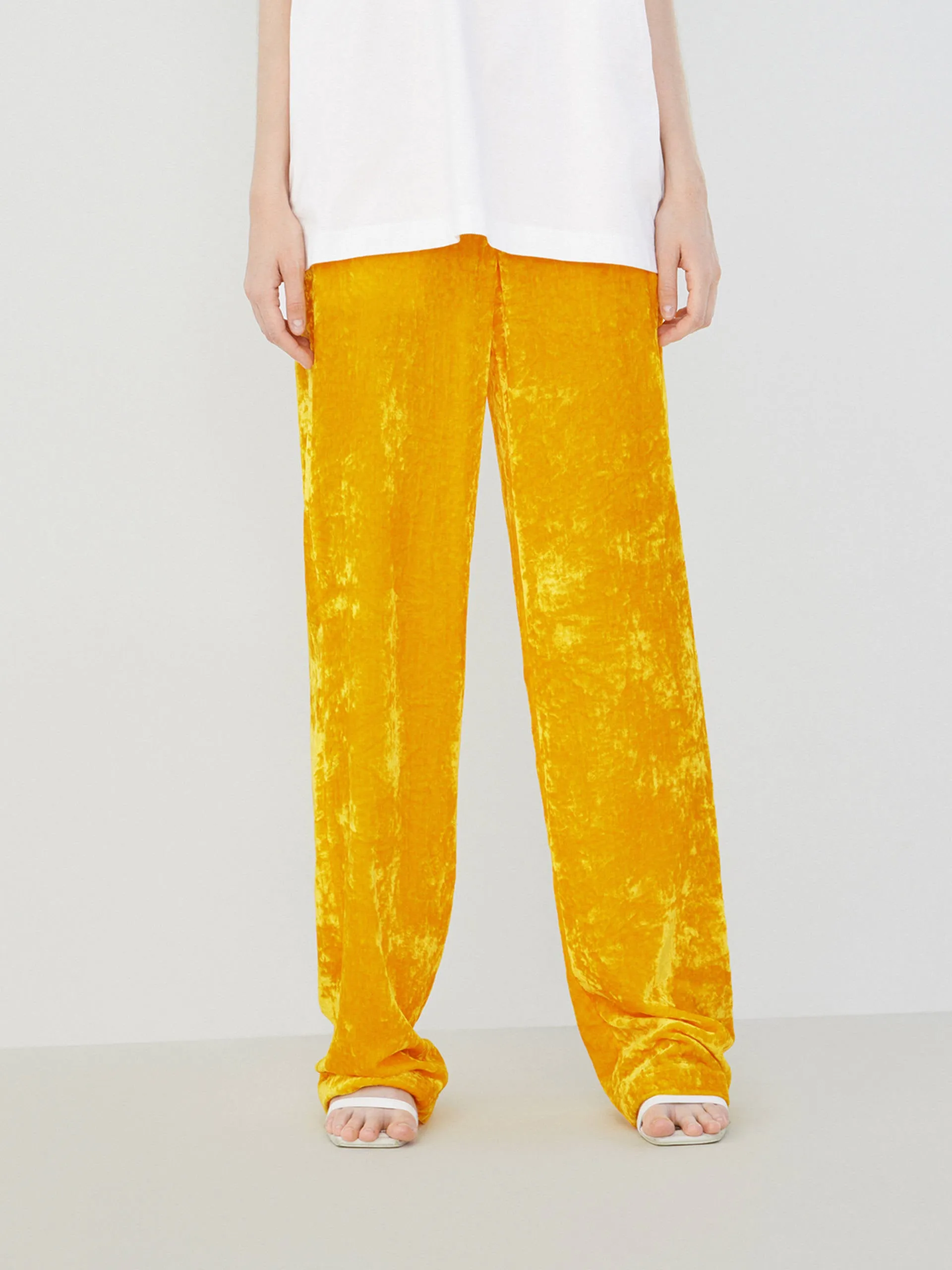 Velvet Straight Leg Pants