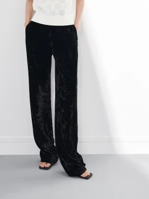 Velvet Straight Leg Pants