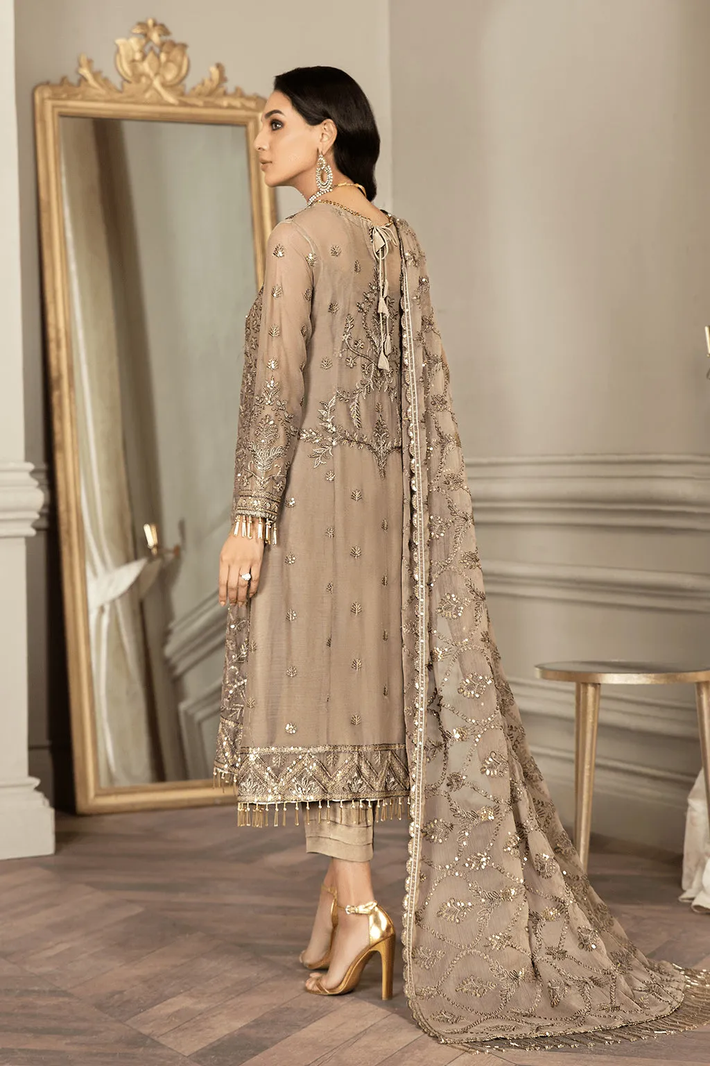 Zarif Mehroz Festive Formal Collection – LIME STONE