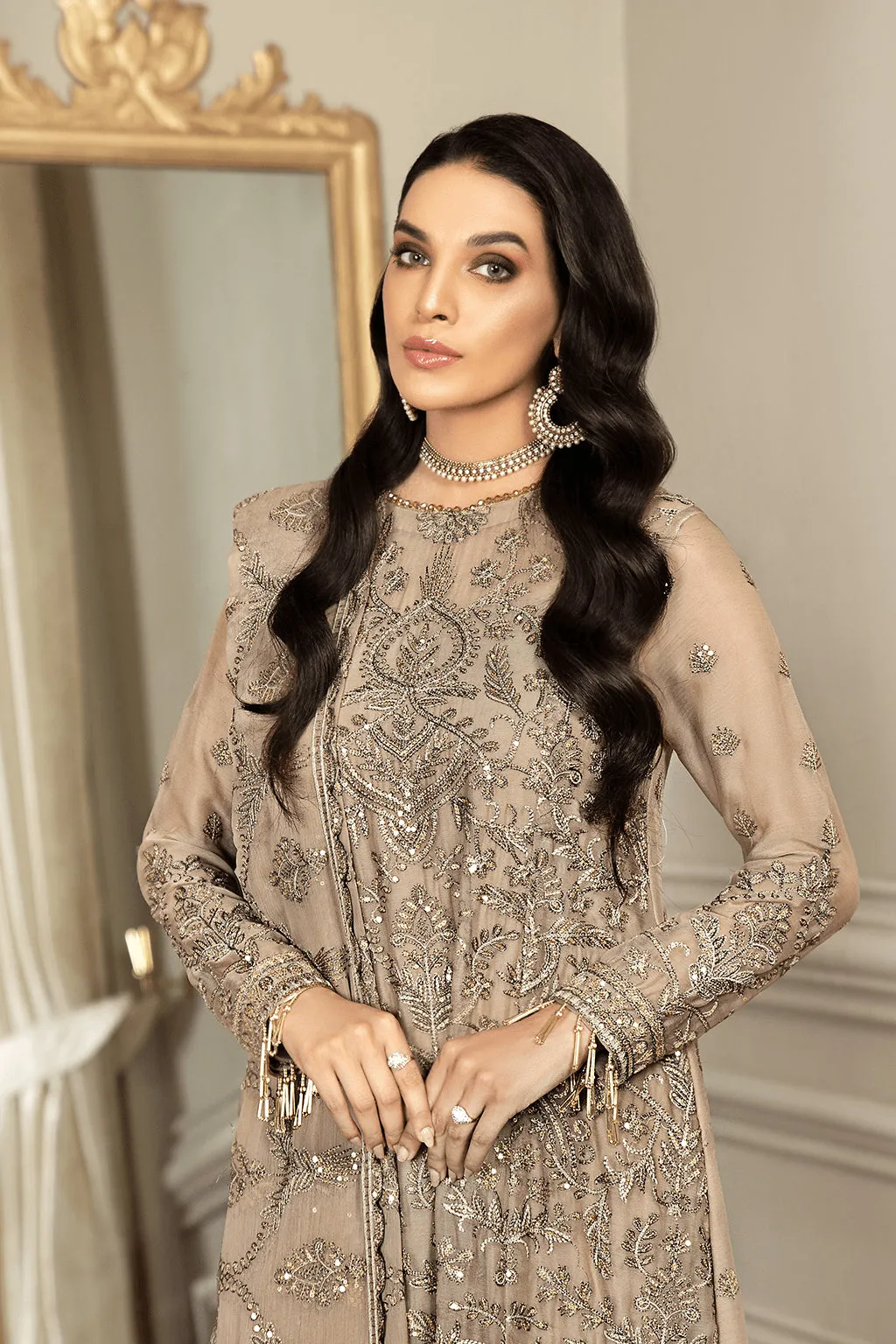 Zarif Mehroz Festive Formal Collection – LIME STONE